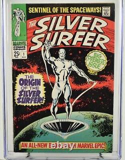 Silver Surfer #1 CGC Graded 5.5 (1968) Origin Story Marvel Comics