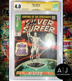 Silver Surfer #1 CGC Signature Series 4.0 (Marvel) Signed by Stan Lee