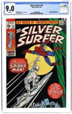 Silver Surfer #14 CGC 9.0 1970 2064808009