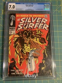 Silver Surfer #3 (1968) CGC 7.0 1st appearance of Mephisto