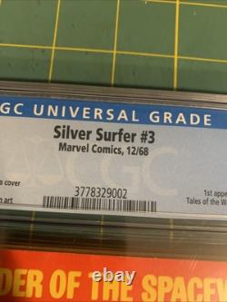 Silver Surfer #3 (1968) CGC 7.0 1st appearance of Mephisto