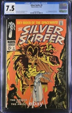 Silver Surfer #3 1968 CGC 7.5 1st appearance of Mephisto