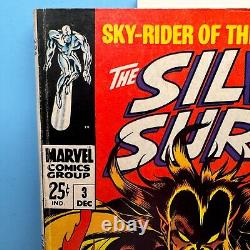 Silver Surfer #3 (1968)? CGC 9.0 Qualified? 1st Mephisto Stan Lee Buscema