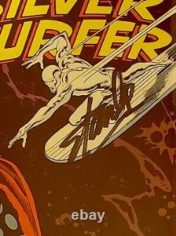 Silver Surfer#4 1st Thor Vs Surfer PGX (Not CGC) SS 6.5 Signed By Stan Lee