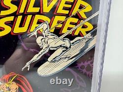 Silver Surfer #4 CGC 3.0 1969 Thor & Loki app Hulk, Thing & Hercules cameo