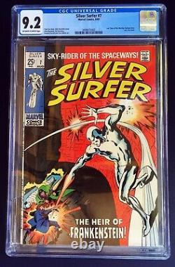 Silver Surfer #7 CGC 9.2 NM SILVER AGE ISSUE Stan Lee Story John & Sal Buscema