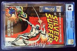 Silver Surfer #7 CGC 9.2 NM SILVER AGE ISSUE Stan Lee Story John & Sal Buscema