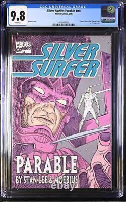 Silver Surfer Parable CGC 9.8 1998 4330408005 Stan Lee Moebius Limited Key Scarc