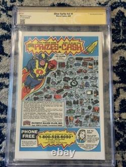 Silver Surfer v. 2 #1 (1982) CGC 9.8 SS x2 sign Stan Lee & Tom Palmer