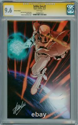 Soldier Zero #1 Stan Lee Variant 1300 Cgc 9.6 Signature Series Signed Stan Lee