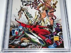 Spawn #9 CGC SS Dual Signature Autograph MCFARLANE STAN LEE 1st Medieval 9.8