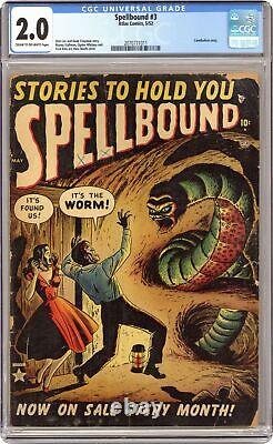 Spellbound #3 CGC 2.0 1952 2070771011