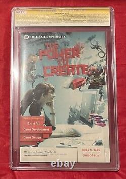 Spider-Gwen 1 Humberto Ramos Decomixado Cover CGC 9.8 Signed by Stan Lee & Ramos