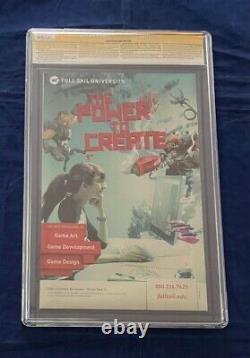 Spider-Gwen 1 Humberto Ramos Decomixado Cover CGC 9.8 Signed by Stan Lee & Ramos