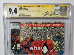 Spider-Man #1 CGC SS (1990) Platinum Edition SIG by Stan LEE & McFarlane