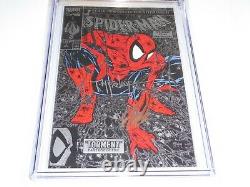 Spider-Man #1 CGC SS 2x Signature Autograph STAN LEE TODD MCFARLANE Silver VAR