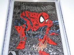 Spider-Man #1 CGC SS 2x Signature Autograph STAN LEE TODD MCFARLANE Silver VAR