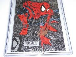 Spider-Man #1 CGC SS 2x Signature Autograph STAN LEE TODD MCFARLANE Silver VAR