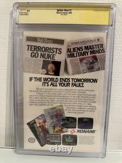 Spider-Man #1 Comic Silver Edition CGC 9.4 SS Signed by Stan Lee