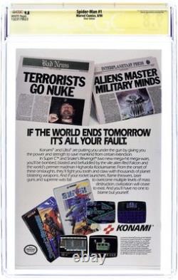 Spider-Man #1 McFarlane Silver Variant CGC 9.8 SS Stan Lee/McFarlane 1990