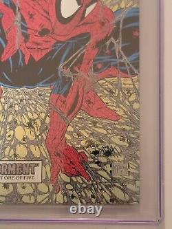 Spider-Man #1 Platinum CGC SS 9.4 NM Signed By Stan Lee 1990 Todd McFarlane Art