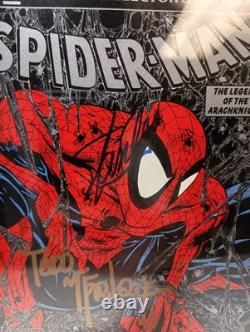 Spider-Man #1 Silver CGC 7.5 Signed Deemed NOT Authentic Todd McFarlane Stan Lee