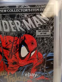 Spider-Man #1 Silver CGC 7.5 Signed Deemed NOT Authentic Todd McFarlane Stan Lee
