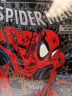 Spider-Man #1 Silver CGC 7.5 Signed Deemed NOT Authentic Todd McFarlane Stan Lee