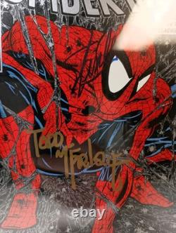 Spider-Man #1 Silver CGC 7.5 Signed Deemed NOT Authentic Todd McFarlane Stan Lee