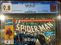 Spider-Man #13 CGC 9.8, Rare Newsstand Edition! 1991, Todd McFarlane