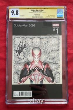 Spider-Man 2099 #1 Hip Hop Variant CGC SS 9.8 Signed by Stan Lee on 93rd B-Day