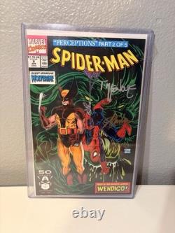 Spider-Man #9 (Marvel Comics April 1991) Signed Stan Lee & Todd McFarlane