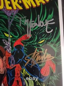 Spider-Man #9 NM+ signed 2× STAN LEE and TODD MCFARLANE