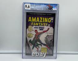 Spider-Man Collectible Series #1 CGC 9.6 2006 Reprints Amazing Fantasy #15 RARE