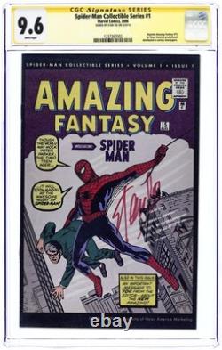 Spider-Man Collectible Series 1B CGC 9.6 SS Stan Lee 2006 1237267002