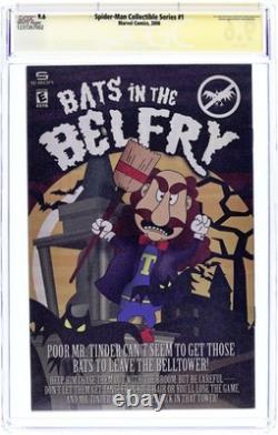 Spider-Man Collectible Series 1B CGC 9.6 SS Stan Lee 2006 1237267002