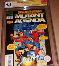 Spider-Man Mutant Agenda 0 CGC SS 9.6 SIGNED John Romita Sr Marvel 1994 Stan Lee