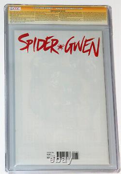 Spider-gwen #1 Cgc Ss 9.8 Signed 2x By Stan Lee & Todd Mcfarlane, Phantom Sketch