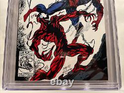 Spider-man 361 Cgc 9.6 Signed Stan Lee 1st Full Appearance Carnage Cletus Kasady