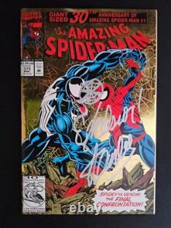 Spiderman #375 SIGNED AND REMARKED by STAN LEE