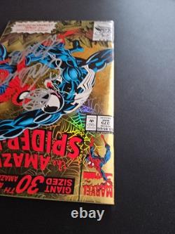 Spiderman #375 SIGNED AND REMARKED by STAN LEE