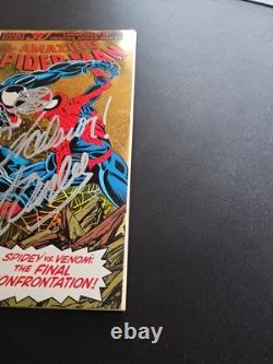 Spiderman #375 SIGNED AND REMARKED by STAN LEE