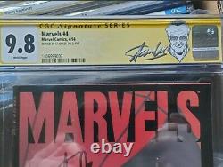 Spiderman. Marvels 9.8 #4 stan Lee label. Signed by Stan Lee. Very rare