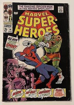 Stan Lee Hand Signed 1968 Marvel Super-Heroes #14 9.0 CGC Signature Series Comic