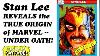 Stan Lee Reveals The True Origin Of Marvel Under Oath