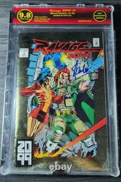 Stan Lee SIGNED! 9.8 EGS (NOT CGC) Marvel Comics 1992 Ravage 2099 #1