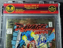 Stan Lee SIGNED! 9.8 EGS (NOT CGC) Marvel Comics 1992 Ravage 2099 #1