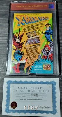 Stan Lee SIGNED! 9.8 EGS (NOT CGC) Marvel Comics 1992 Ravage 2099 #1