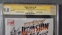 Stan Lee Secret Invasion #8 Signature Series CGC 9.8 Stan Lee +4 More Signature