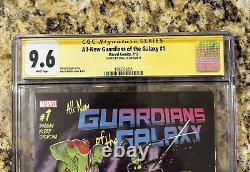 Stan Lee Signed Autograph CGC SS 9.6 All New Guardians of the Galaxy #1